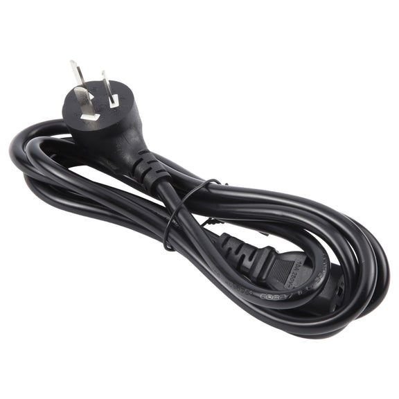 AU Plug Computer PC Power Cord 3 Pin Cable, Length:3m(Black)