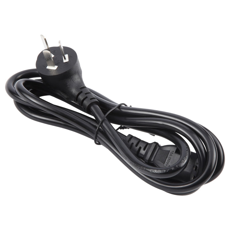 AU Plug Computer PC Power Cord 3 Pin Cable, Length:5m(Black)
