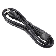 US Plug Computer PC Power Cord 3 Pin Cable, Length:5m(Black)