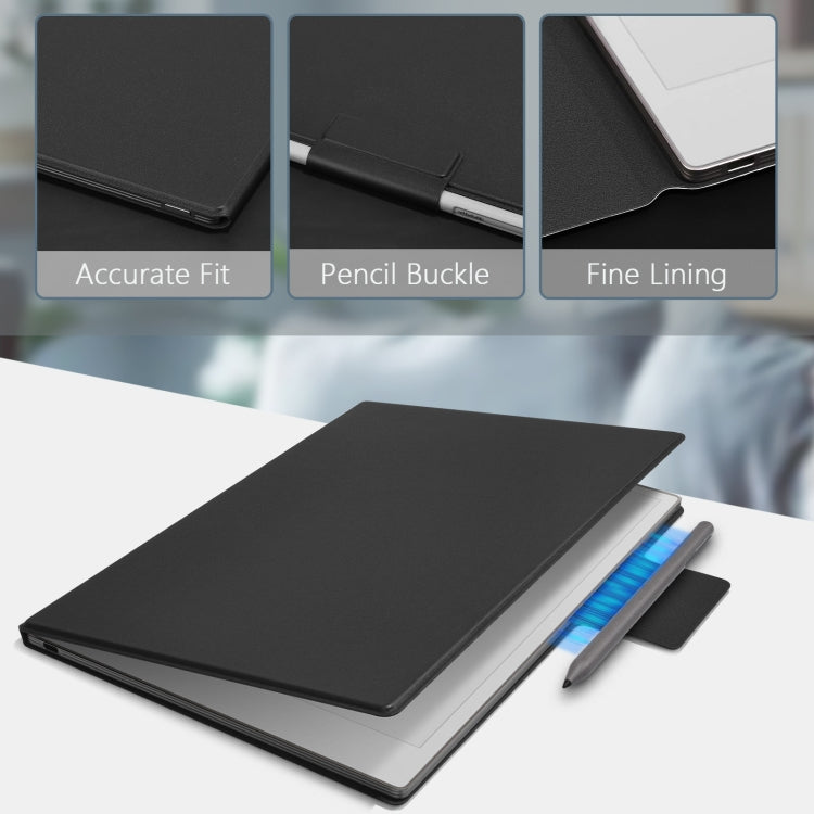 For reMarkable Paper Pro 2024 11.8 inch Imitation Original Smart Leather Tablet Case(Black)