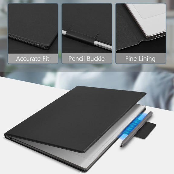 For reMarkable Paper Pro 2024 11.8 inch Imitation Original Smart Leather Tablet Case(Black)