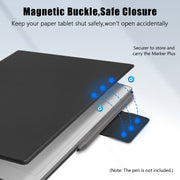 For reMarkable Paper Pro 2024 11.8 inch Imitation Original Smart Leather Tablet Case(Grey)