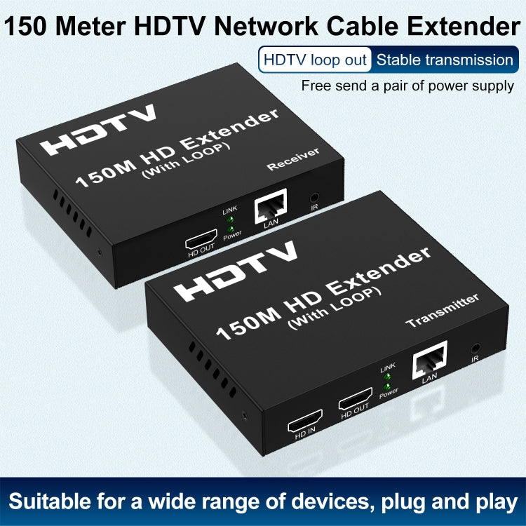150m HDTV Network Extender(EU Plug)