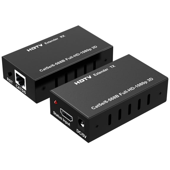 60m HDTV RJ45 Network Cable Extender, Plug:US Plug