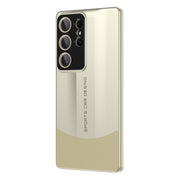 For Samsung Galaxy S25 Ultra 5G Vegetarian Leather Series Skin Feel Full Coverage Phone Case(Gold)