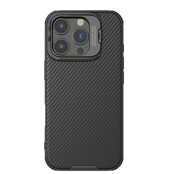 For iPhone 16 Pro Max NILLKIN CamShield Prop MagSafe Magnetic PC Phone Case with Frame(Black)