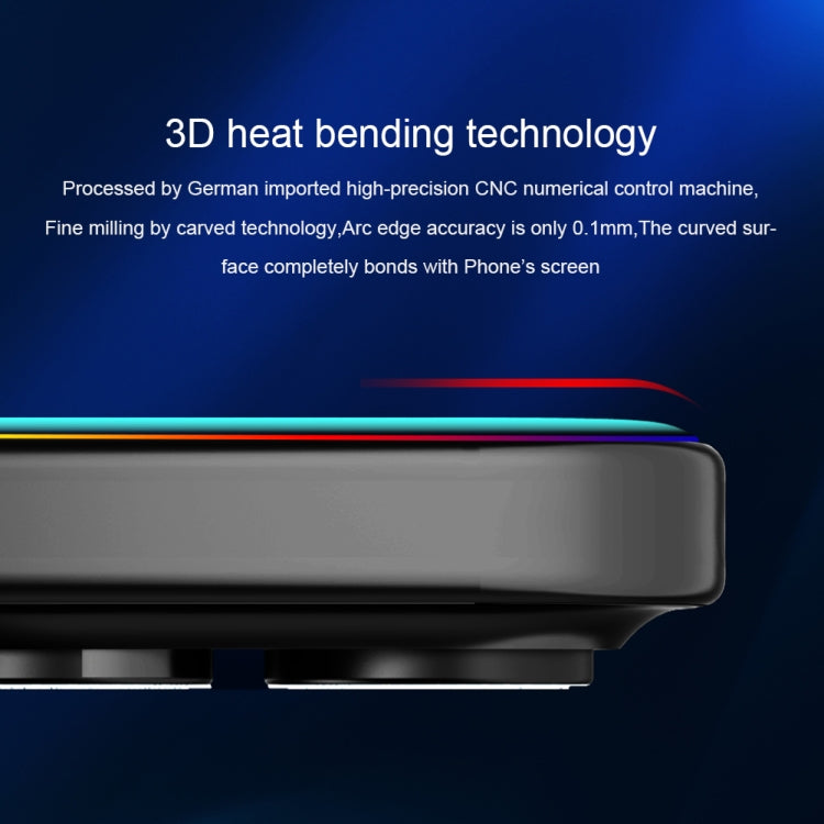 For iPhone 16 Plus NILLKIN 3D CP+MAX Anti-Explosion Full Coverage Tempered Glass Film