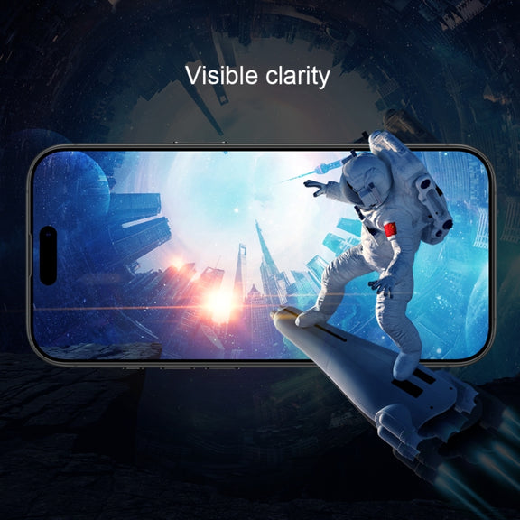 For iPhone 16 Plus NILLKIN 3D CP+MAX Anti-Explosion Full Coverage Tempered Glass Film