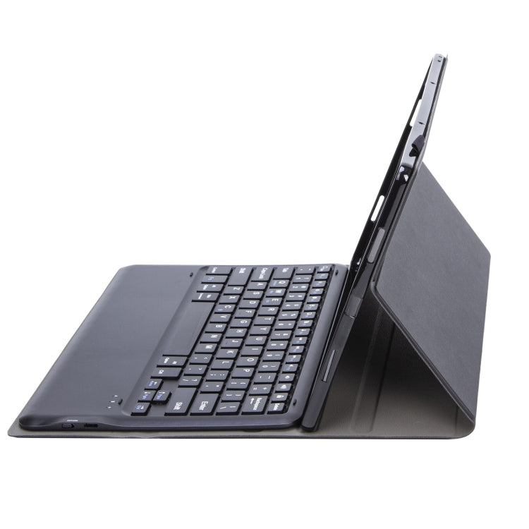 For OPPO Pad 3 12.1inch OP15 TPU Ultra-thin Detachable Bluetooth Keyboard Leather Case(Black)