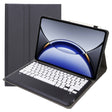 For OPPO Pad 3 12.1inch OP15 TPU Ultra-thin Detachable Bluetooth Keyboard Leather Case(Black + White) - Others Keyboard by PMC Jewellery | Online Shopping South Africa | PMC Jewellery | Buy Now Pay Later Mobicred