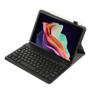 For Huawei MatePad SE 10.4 AH13 Ultra-thin Detachable Bluetooth Keyboard Leather Tablet Case(Black)