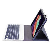 For Huawei MatePad SE 10.4 AH13 Ultra-thin Detachable Bluetooth Keyboard Leather Tablet Case(Lavender White)