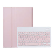 For Huawei MatePad 11.5 S 2024 AH20 Ultra-thin Detachable Bluetooth Keyboard Leather Tablet Case(Pink White)