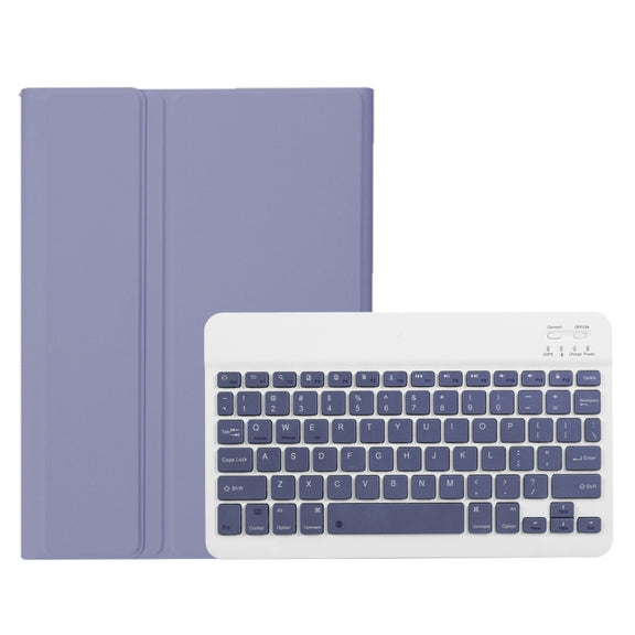 For Huawei MatePad 11.5 S 2024 AH20 Ultra-thin Detachable Bluetooth Keyboard Leather Tablet Case(Lavender White)