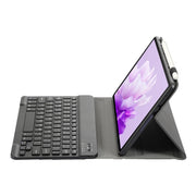 For Honor Pad X9 / X8 Pro 11.5 AH15 Ultra-thin Detachable Bluetooth Keyboard Leather Tablet Case(Black)