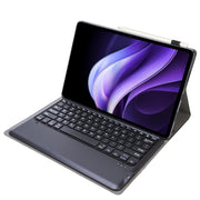 For vivo Pad3 12.1 inch AV10 TPU Ultra-thin Detachable Bluetooth Keyboard Leather Case(Black)