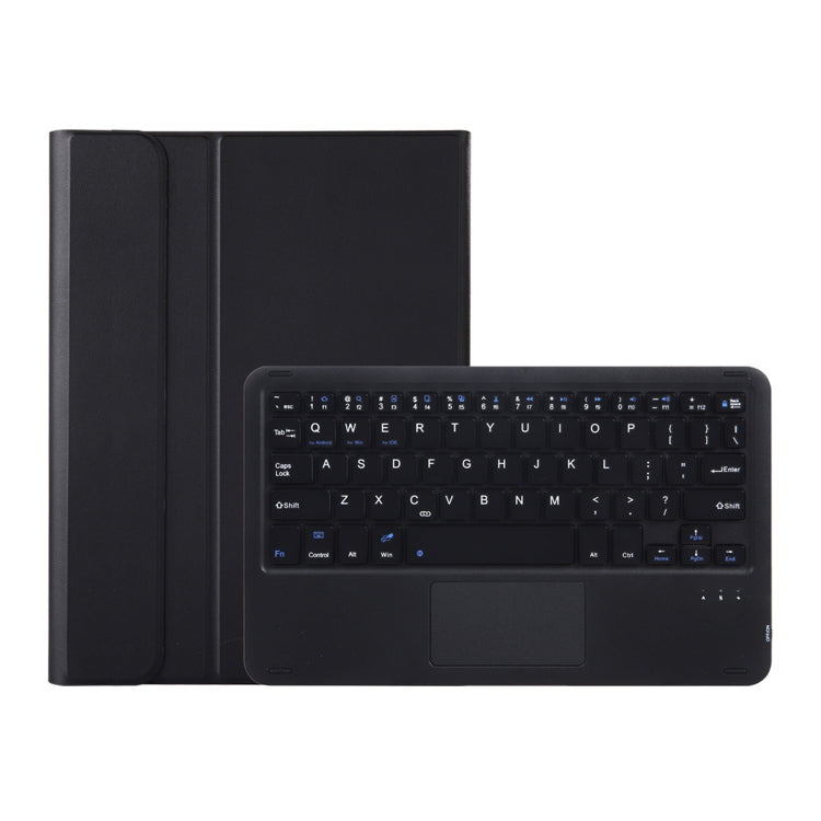 For Huawei MatePad SE 10.4 AH13-A Ultra-thin Detachable Bluetooth Keyboard Leather Tablet Case with Touchpad(Black)
