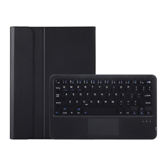 For Huawei MatePad SE 10.4 AH13-A Ultra-thin Detachable Bluetooth Keyboard Leather Tablet Case with Touchpad(Black)