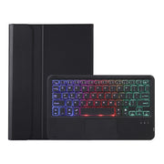 For Huawei MatePad SE 10.4 AH13-AS Ultra-thin Detachable Backlight Bluetooth Keyboard Leather Tablet Case with Touchpad(Black)