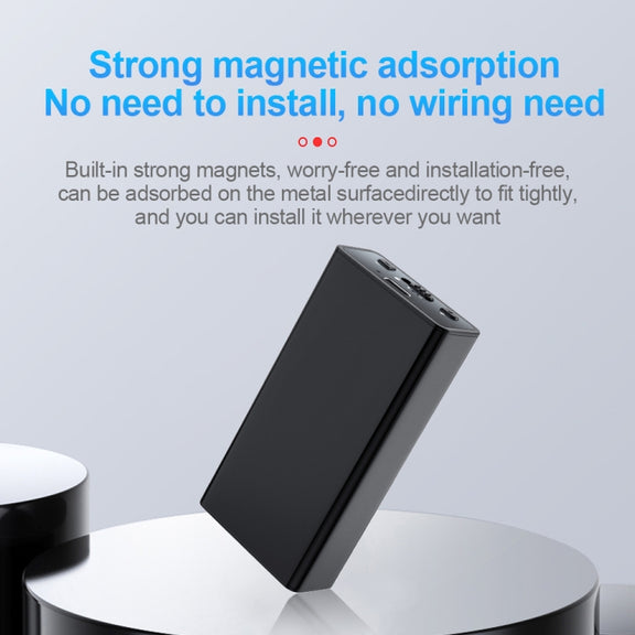 Q65 Long-lasting Magnetic Intelligent Voice Recording Pen, Memory:8GB(Black)