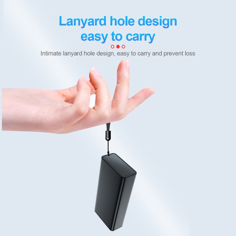 Q65 Long-lasting Magnetic Intelligent Voice Recording Pen, Memory:32GB(Black)