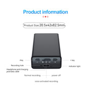 Q65 Long-lasting Magnetic Intelligent Voice Recording Pen, Memory:32GB(Black)