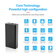 Q65 Long-lasting Magnetic Intelligent Voice Recording Pen, Memory:32GB(Black)