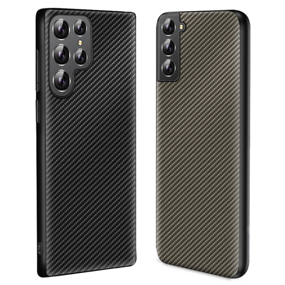 For Samsung Galaxy S25 5G Carbon Fiber Texture Printing Phone Case(Black)