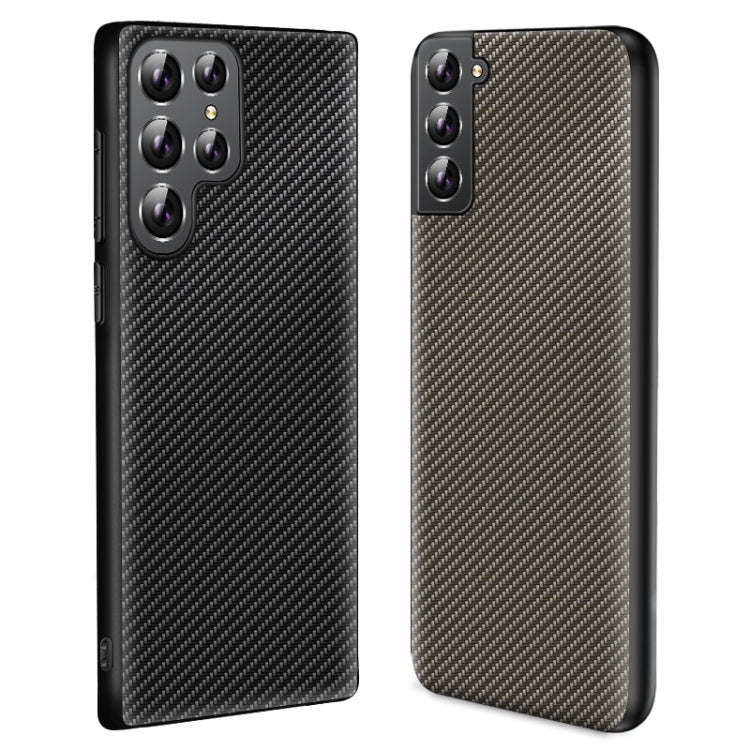 For Samsung Galaxy S25 5G Carbon Fiber Texture Printing Phone Case(Black)
