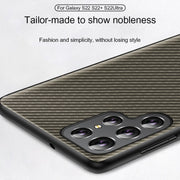 For Samsung Galaxy S25 5G Carbon Fiber Texture Printing Phone Case(Black)