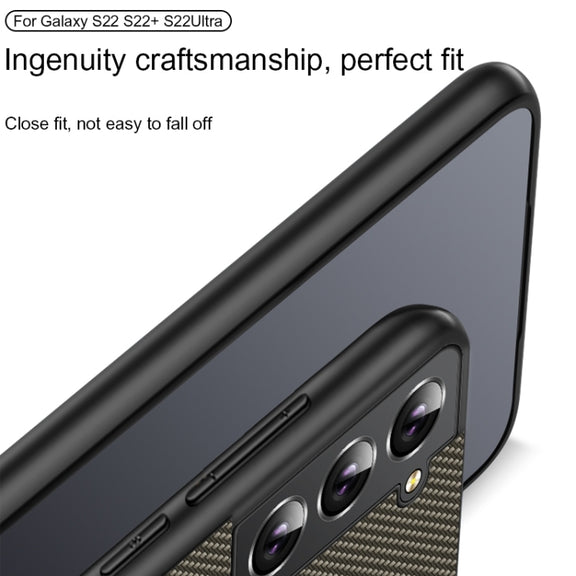 For Samsung Galaxy S25 5G Carbon Fiber Texture Printing Phone Case(Black)