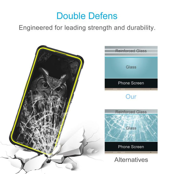 For Ulefone Armor X31 Pro 10pcs 3D 0.3mm Fine Hole High Aluminum Tempered Glass Film