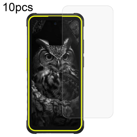 For Ulefone Armor X31 Pro 10pcs 3D 0.3mm Fine Hole High Aluminum Tempered Glass Film