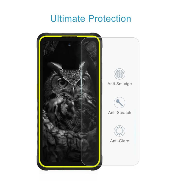 For Ulefone Armor X31 Pro 50pcs 3D 0.3mm Fine Hole High Aluminum Tempered Glass Film