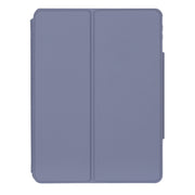For iPad Pro 11 2024 L13-A 360 Rotation Acrylic Transparent Bluetooth Keyboard Leather Case With Touch Control(Purple)