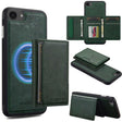 For iPhone 16e LC.IMEEKE L5 Series Detachable RFID Card Bag Magsafe Phone Case(Green) - free shipping - PMC TechLife - Order now!