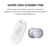 F1 Global Location Tracker Anti-lost Device(White)