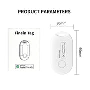 F1 Global Location Tracker Anti-lost Device(White)