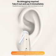 Bluetooth 5.3 In-ear AI Smart Recognition Hearing Aid(White)