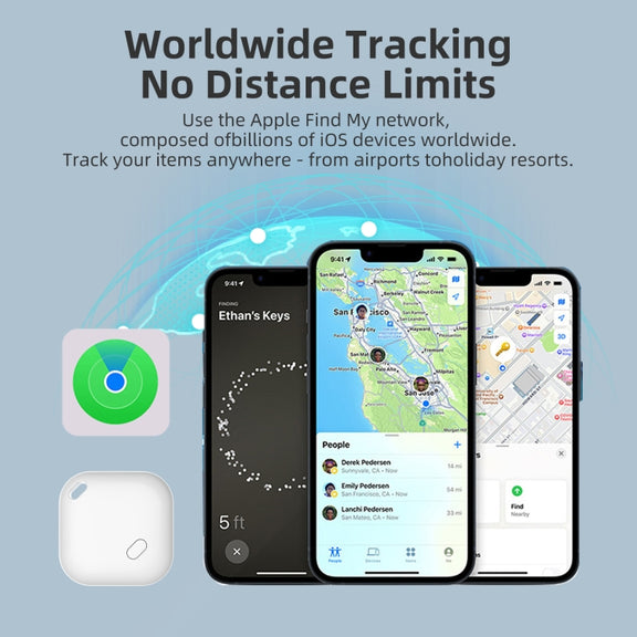F2 Global Location Tracker Anti-lost Device(White)