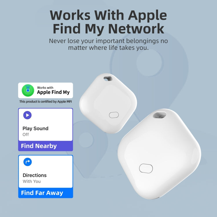 F2 Global Location Tracker Anti-lost Device(White)