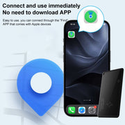 F5 Ultra-thin Card Type Location Tracker Anti-lost Device(Black)