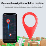 F5 Ultra-thin Card Type Location Tracker Anti-lost Device(Black)