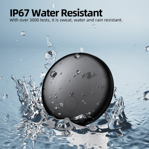 F8 Water-resistant Global Location Tracker Anti-lost Device(Black)