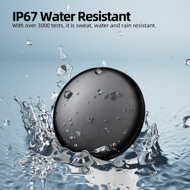 F8 Water-resistant Global Location Tracker Anti-lost Device(Black)