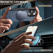 For iPhone 16 Pro LC.IMEEKE Magsafe Phone Case(Blue)