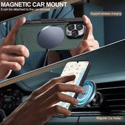 For iPhone 16 Pro LC.IMEEKE Magsafe Phone Case(Green)