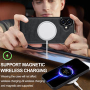 For iPhone 16 Plus LC.IMEEKE Magsafe Phone Case(Black)