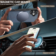 For iPhone 16 Plus LC.IMEEKE Magsafe Phone Case(Blue)