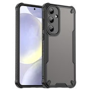 For Samsung Galaxy S25+ 5G Armor Glaze PC Hybrid TPU Phone Case(Black)